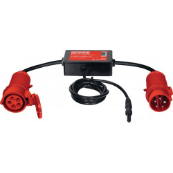 Adaptateur de mesures pour les conso mmateurs triphasés actifs 16 A CEE 5 pôles 