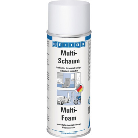 Nettoyant universel Multi-Schaum 400 ml bombe aérosol WEICON (Par 12)
