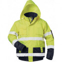 Veste pilote haute visibilité HASSO Taille L jaune fluo/marine SAFESTYLE 