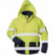 Veste pilote haute visibilité HASSO Taille XL jaune fluo/marine SAFESTYLE 