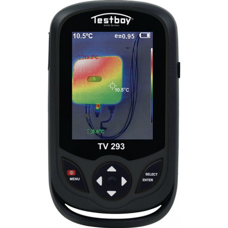Caméra thermique TV 293 écran couleur LCD de 3.2 po. 220 x 160 pixels -20 à +300 