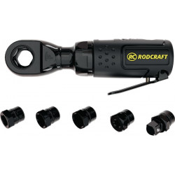 Tournevis à cliquet à air comprimé RC 3202 Mini 17 mm six pans creux 50 Nm RODCR 
