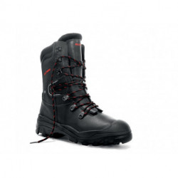 Bottes de sécurité forestières Aborist GTX taille 40 noir Cuir de vachette imperméable 