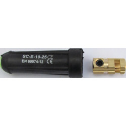 Raccord de câbles de soudage prise de terre KB 50 (Par 5)