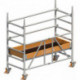 Échafaudage mobile Zifa P2 l750xL1800 mm travail aluminium hauteur de l'échafaud 