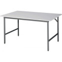 Table de travail l1500xP1000xH800-850mm plateau travail mélamine. épaiss. 22 mm 