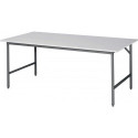 Table de travail l2000xP1000xH800-850mm plateau travail mélamine. épaiss. 22 mm 