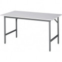 Table de travail l1500xP800xH800-850mm plateau travail mélamine. épaiss. 22 mm c 
