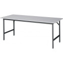 Table de travail l2000xP800xH800-850mm plateau travail mélamine. épaiss. 22 mm c 