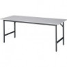 Table de travail l2000xP800xH800-850mm plateau travail mélamine. épaiss. 22 mm c 
