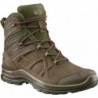 Bottes de randonnée BE Nature GTX mid pointure 7(41) marron/verte cuir nubuck HA 