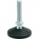 Pied articulé en plastique GN 344 d1 80 mm. d2 M 16 mm l1 138 mm l3 24 mm GANTER 