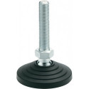 Pied articulé en plastique GN 344 d1 80 mm. d2 M 16 mm l1 138 mm l3 24 mm GANTER 