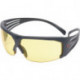 Lunettes de protection SecureFit -SF600 EN 166 branches grises, verres jaunes polycarbonate 3M