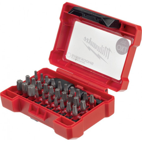 Assortiment d'embouts SHOCKWAVE™ 32 pièces TX / TX-BO MILWAUKEE 