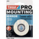 Bande adhésive de montage Mounting PRO Miroir 66952 blanche longueur 1.5 m large (Par 12)