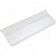 Séparation pour boîte pour étagère l. 240 mm PS transparente 25 pièces/boite 