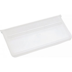 Séparation pour boîte pour étagère l. 180 mm PS transparente 25 pièces/boite 
