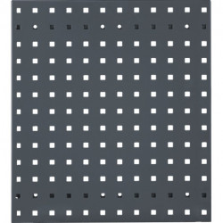 Panneau perforé l450xL500mm gris anthracite. RAL 7016 RASTERPLAN 