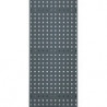 Panneau perforé l450xL1000mm gris anthracite. RAL 7016 RASTERPLAN 