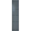 Panneau perforé l450xL2000mm gris anthracite. RAL 7016 RASTERPLAN 
