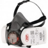 Demi-masque de protection respiratoire Force™8 EN 140 EN 143 Press to Check avec 