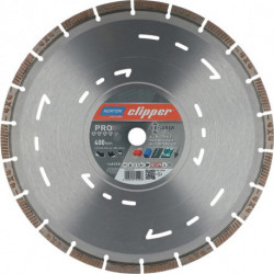 Disque diamanté 4 x 4 Explorer D. 400 mm perçage de 25.4 mm pour tro 
