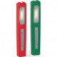 Set de baladeuses à batterie LED UNIPEN 3,7 V 750 mAh Li-Ion 1,5 W 75/150 lm rouge+vert 