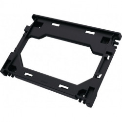 Adaptateur Boîte d'assortiment coffre-fort CarryMore + plaque de raccordement L393xP288xH33mm polycarbonate RAACO 