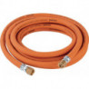 Tuyau pour gaz propane 5x6.3mm G3/8 po. LH x G3/8 po. LH Haute pression longueur 