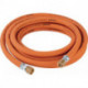 Tuyau pour gaz propane 5xmm G3/8 po. LH x G3/8 po. LH Haute pression longueur 10 