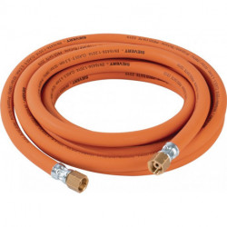 Tuyau pour gaz propane 5xmm G3/8 po. LH x G3/8 po. LH Haute pression longueur 10 