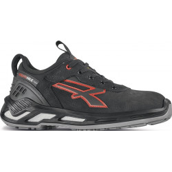 Chaussure de sécurité TUCKER pointure 40 noire/rouge S3 CI SRC ESD EN ISO 20345 