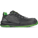 Chaussure de sécurité NATURAL pointure 43 noire/verte S3 CI SRC ESD EN ISO 20345 