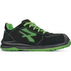 Chaussure de sécurité CANYON pointure 40 noire/verte S1P SRC ESD EN ISO 20345 mi 