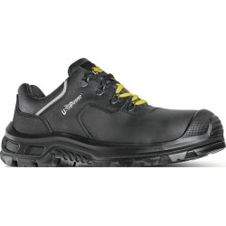 Chaussure de sécurité Drax pointure 46 noire S3 CI SRC ESD EN ISO 20345 cuir pul 