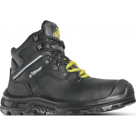 Botte de sécurité THANOS pointure 40 noire/jaune S3 CI ESD SRC EN ISO 20345 cuir 