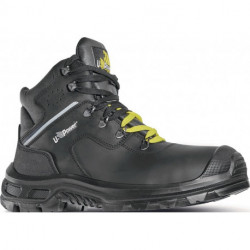 Botte de sécurité THANOS pointure 46 noire/jaune S3 CI ESD SRC EN ISO 20345 cuir 