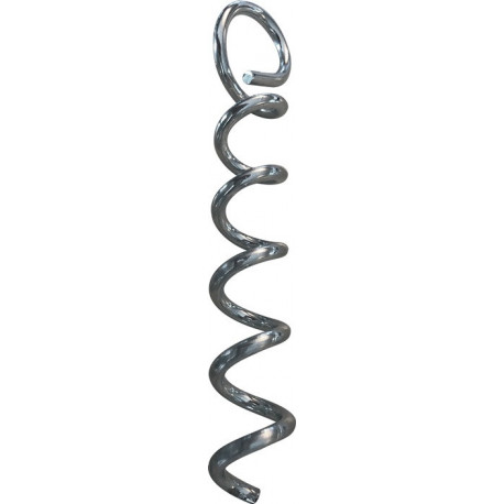 Sardine en spirale métal. galvanisé longueur 15 cm WINDHAGER (Par 6)