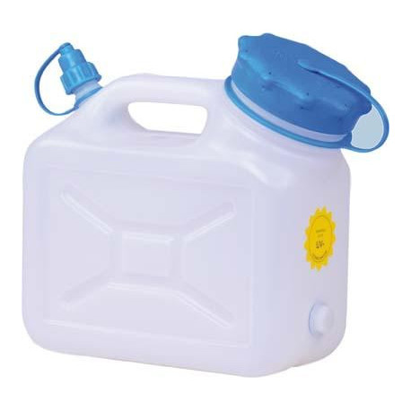 Weithalskanister 5 l B297xT135xH280 mm natur Einfüllöffnung D88/105 mm