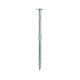 Vis à bois Paneltwistec tête disque bleu 10.0x220 T50 (Par 100)