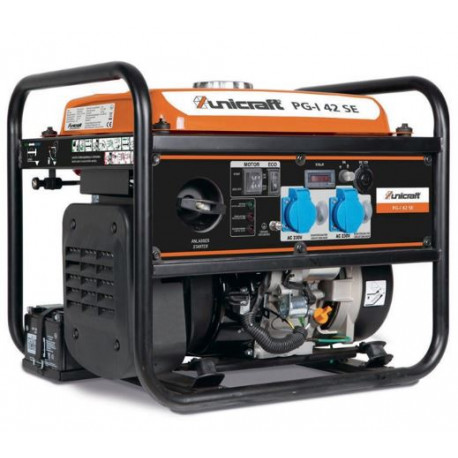 Groupe électrogène 3700 Watt PG-I 42 SE 3,5 kW Benzin UNICRAFT
