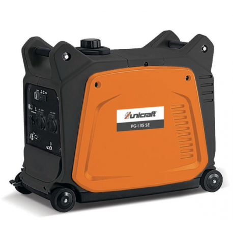 Groupe électrogène inverter 2800 Watt PG-I 35 SE 2,8 kW Benzin UNICRAFT