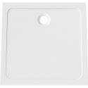 Receveur de douche minéral moulé blanc. 100x100x3cm. avec antidérapant