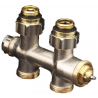 FORMAT Bras de connexion Therm. Multibloc T pour radiateurs à passage 1/2 IG