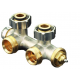 FORMAT Therm Anschlussarm. Multiblock T für Heizkörper mit 3/4 AG. Eck