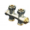 FORMAT Bras de connexion Therm. Multibloc T pour radiateurs avec 3/4 AG. Passage