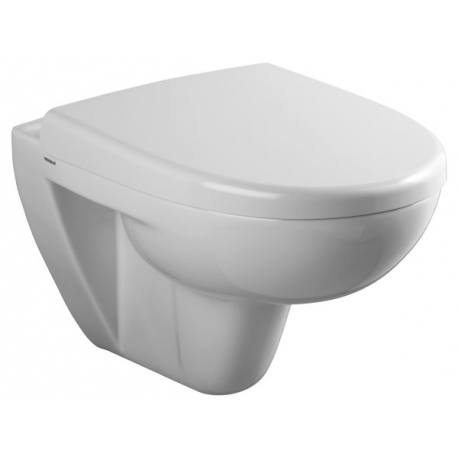 FORMAT Pro Wand-Tiefspül-WC spülrandlos. weiß