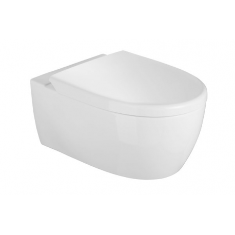 FORMAT Design Wand-WC weiß. spülrandlos