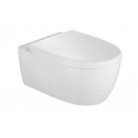 Toilette suspendu blanche.sans rebord - FORMAT Design